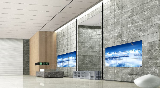 华芯能量潜心商显研发，打造现代化党建多媒体展厅