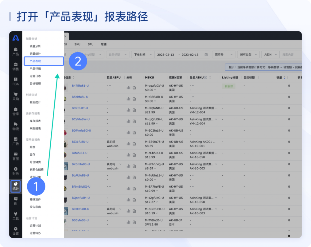 领星ERP产品表现