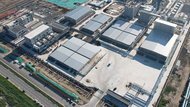中建六局六建公司天津金科日化材料项目顺利通过消防验收